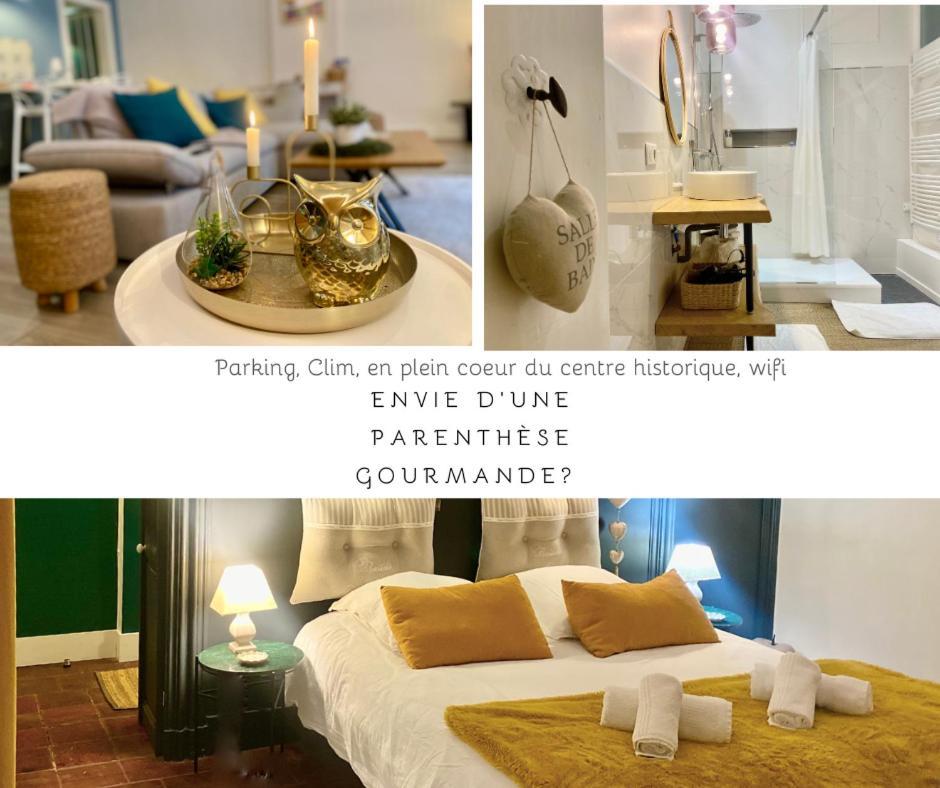 Ferienwohnung La Parenthese Gourmande Avec Clim Et Parking Montauban Exterior foto